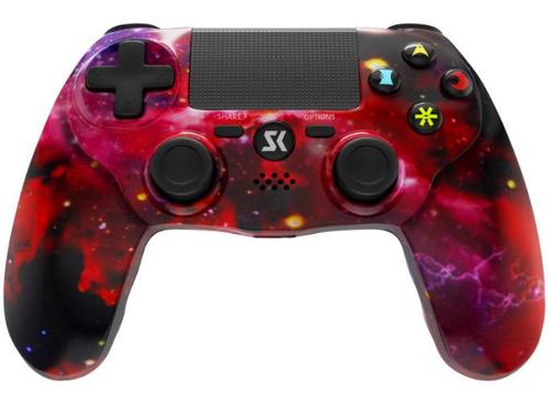 ISHAKO Gaming Controller for PS4-Fantasy Nebula Rood, Spelcomputers en Games, Spelcomputers | Sony PlayStation Consoles | Accessoires