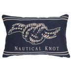 gobelin kussen navy nautical knot 30x45cm*, Huis en Inrichting, Verzenden, Nieuw