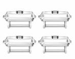 Chafing dish – set van 4, HENDI, GN 1/1, 575x352x(H)296mm, Zakelijke goederen, Horeca | Keukenapparatuur, Ophalen of Verzenden