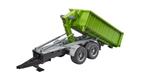 Bruder 2035 Roll-Off-Container trailer voor tractoren, Nieuw
