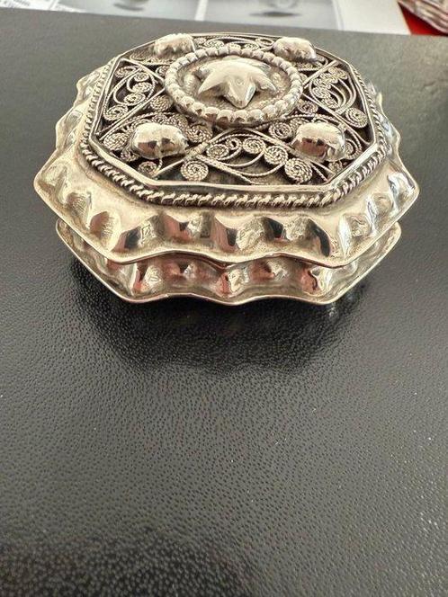 Pillendoosje - Zilver, Antiek en Kunst, Antiek | Goud en Zilver
