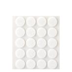Inofix Zelfklevende Vilt Ø17mm - Rond - Wit - 20 stuks, Verzenden, Nieuw