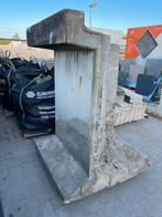 Keerwand gebruikt hoekelement 155x115/100x115 Grijs, hoog..., Ophalen of Verzenden, Gebruikt