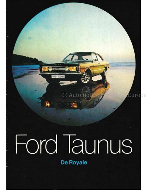 1970 FORD TAUNUS BROCHURE NEDERLANDS, Boeken, Auto's | Folders en Tijdschriften, Ford