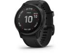 Garmin fnix 6S Pro Zwart (Zwart), Verzenden, Zo goed als nieuw