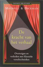 De Kracht Van Het Verhaal 9789047000792 Richard Maxwell, Boeken, Richard Maxwell, Robert Dickman, Gelezen, Verzenden