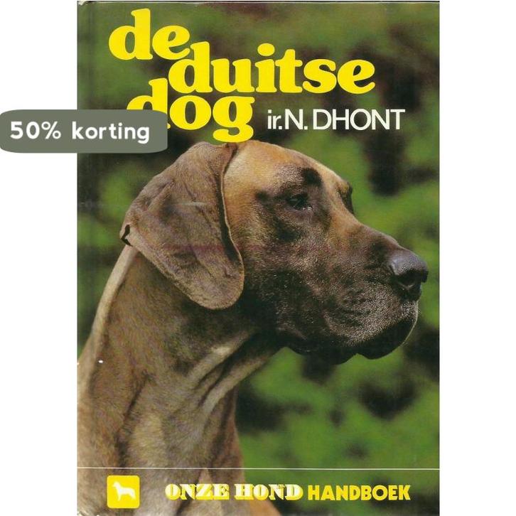 Duitse dog 9789062482108 Dhont, Boeken, Hobby en Vrije tijd, Gelezen, Verzenden