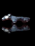 Oud-Romeins Stunning Gold Gilded Mouse Beeld - 22 mm (Zonder