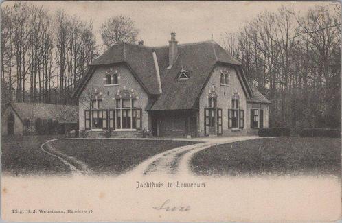 LEUVENUM - Jachthuis te leuvenum, Verzamelen, Ansichtkaarten | Nederland, Verzenden