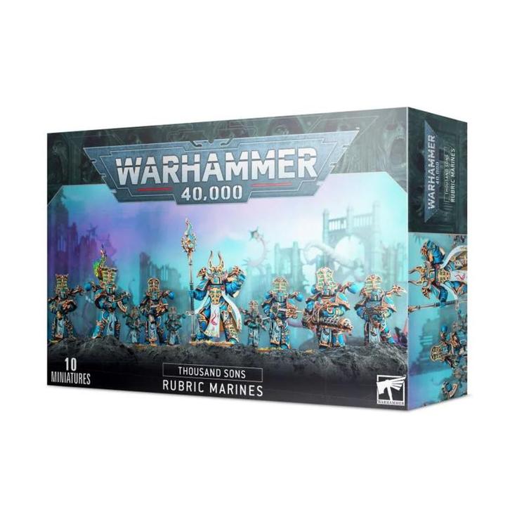 Warhammer 40,000 Thousand Sons Rubric Marines (Warhammer, Hobby en Vrije tijd, Wargaming, Nieuw, Ophalen of Verzenden