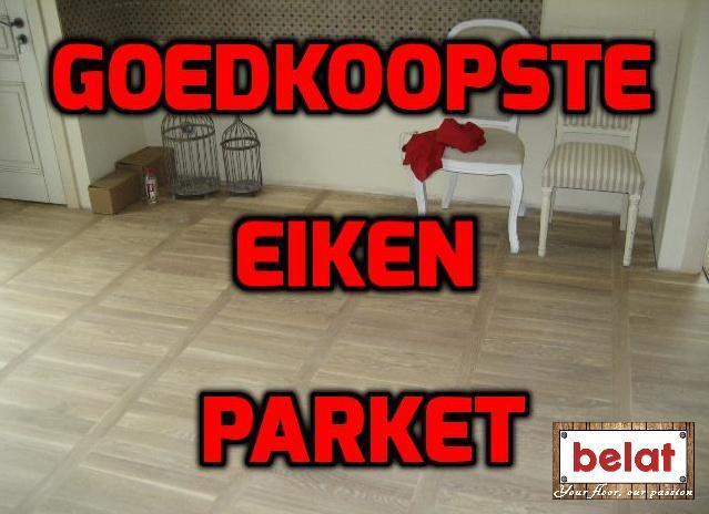 BELAT | Goedkoopste parket en houten vloeren = 4.95 €/m2, Doe-het-zelf en Verbouw, Vloerdelen en Plavuizen, 10 tot 30 cm, 150 cm of meer