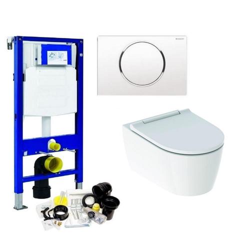 Geberit UP320 Toiletset set69 Geberit ONE Rimless Diepspoel, Doe-het-zelf en Verbouw, Sanitair, Ophalen of Verzenden
