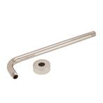 BWS Douchearm Hera Muurbevestiging Gebogen Rond 40 cm RVS, Ophalen of Verzenden, Nieuw, Kraan