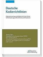 Deutsche Kodierrichtlinien 2021: Allgemeine und spe...  Book, Verzenden, Zo goed als nieuw, Deutscher Ärzteverlag