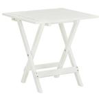 Acacia Bijzettafel Wit - - Tweedekansje - Tuin & Interieur, Huis en Inrichting, Tafels | Bijzettafels, 45 tot 60 cm, Minder dan 55 cm
