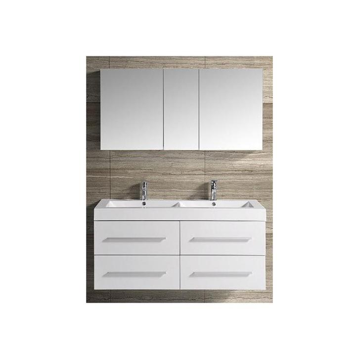 Badmeubel Lina LED Spiegelkast 120CM (Badkamermeubels), Huis en Inrichting, Badkamer | Badkamermeubels, Nieuw, Ophalen of Verzenden