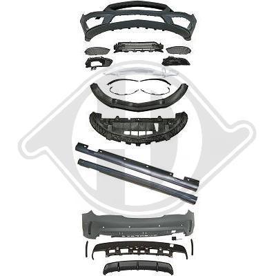 Mercedes CLA C117 45 AMG look bodykit 2013-, Auto-onderdelen, Carrosserie en Plaatwerk, Nieuw, Verzenden