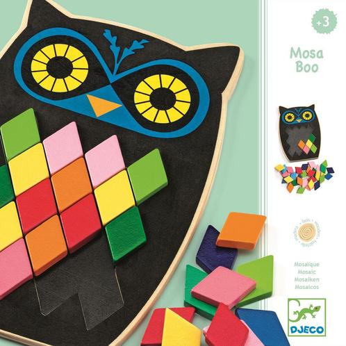 Djeco houten pedagogisch spel Mosa  van €17,50 voor €12,25, Kinderen en Baby's, Speelgoed | Overig, Ophalen of Verzenden