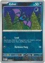 Zubat 027/064 reverse holo Shrouded fable, Ophalen of Verzenden, Nieuw, Losse kaart, Foil