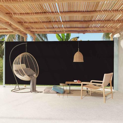 vidaXL Tuinscherm uittrekbaar 220x600 cm zwart, Tuin en Terras, Zonneschermen, Nieuw, Verzenden