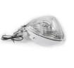 Koplamp | Triangle | Chroom | Helder | 60s Style, Verzenden, Nieuw