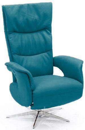 Relaxfauteuil Hardinxveld - relaxfauteuils - Blauw, Huis en Inrichting, Stoelen, Blauw, Nieuw, Stof