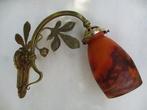 MÜLLER Frères. - Wandkandelaar - Applique Art Nouveau. Brons
