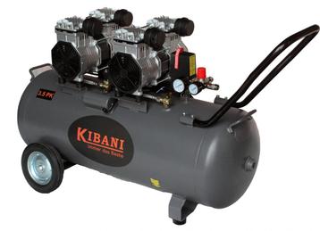 Kibani Super Stille Compressor 100 Liter – Olievrij – 8 BAR