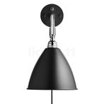 Gubi BL7 Wandlamp, chroom/zwart (Wandlampen, Binnenlampen), Nieuw, Verzenden