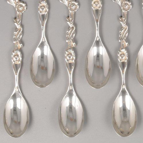 Lepelvaas & - Koffielepel (13) - .833 zilver, Antiek en Kunst, Antiek | Goud en Zilver