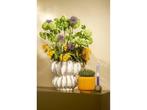 Mica Decorations Altea Vaas - H35 x Ø33 cm - Keramiek - Off, Verzenden, Nieuw