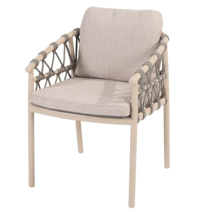 Piacenza dining tuinstoel latte Taste 4SO, Tuin en Terras, Tuinstoelen, Nieuw, Ophalen of Verzenden