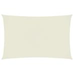 Zonnescherm 4x7m Oxford Creme | OP = OP | 51%, Tuin en Terras, Zonneschermen, Ophalen of Verzenden, Nieuw, 250 cm tot 450 cm, Overige typen