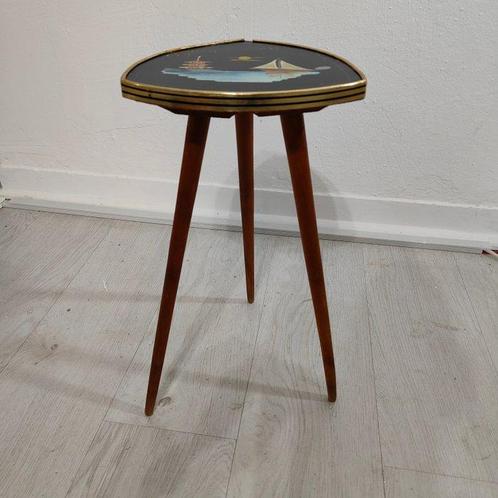 Bijzettafel - Hout - Halverwege de eeuw salontafel, Antiek en Kunst, Kunst | Designobjecten