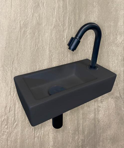 Fontein - SET - Rhea S mini - MAT ZWART, Doe-het-zelf en Verbouw, Sanitair, Nieuw, Ophalen of Verzenden