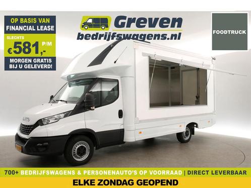 Iveco Daily 35S14 2.3 410 Foodtruck Verkoopwagen €581pm, Auto's, Bestelauto's, Te koop, Handgeschakeld, Financial lease, Diesel