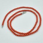 Bloedkoraal - 18 karaat - Witgoud - Choker halsketting -, Nieuw