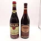 1966 Gaja Barbaresco & 1973 Freisa - Piëmont - 2 Flessen, Nieuw