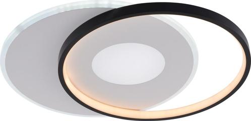 LED Plafondlamp CCT 54W Wit+Zwart Dimbaar +, Huis en Inrichting, Lampen | Plafondlampen, Nieuw, Metaal, Ophalen of Verzenden