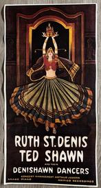 Dancers - Ted Shawn – Denishawn Dancers – Manifesto teatrale, Antiek en Kunst