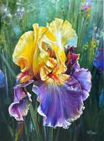 Alexander Nakonechny (1971) - Yellow-purple iris