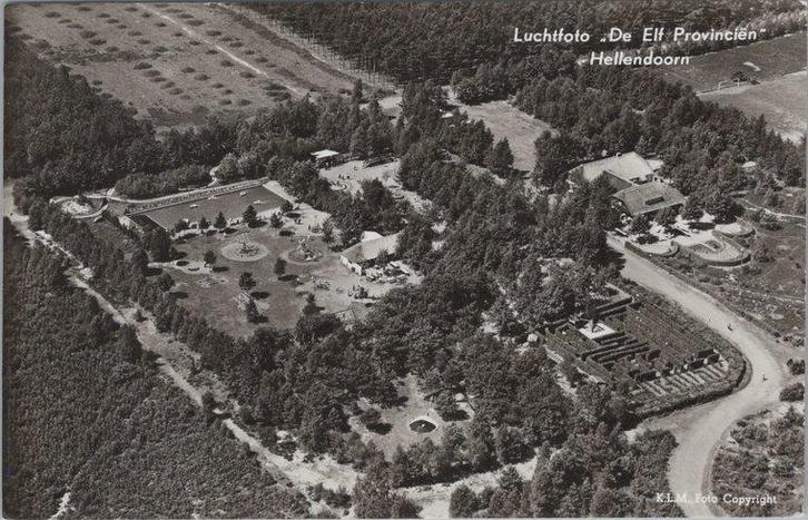 HELLENDOORN - Luchtfoto De Elf Provinciën, Verzamelen, Ansichtkaarten | Nederland, Verzenden