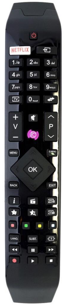 Afstandsbediening Hitachi rc49141 Telefunken rc49141, Audio, Tv en Foto, Afstandsbedieningen, Origineel, Nieuw, Ophalen of Verzenden