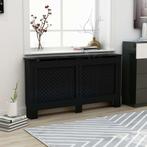 vidaXL Radiatorombouw 152x19x81,5 cm MDF zwart, Verzenden, Nieuw