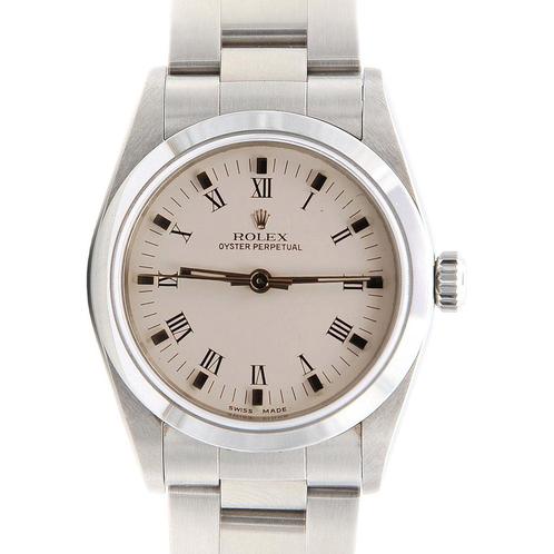 Rolex Oyster Perpetual 31 77080 uit 2000, Sieraden, Tassen en Uiterlijk, Horloges | Dames, Polshorloge, Gebruikt, Rolex, Verzenden
