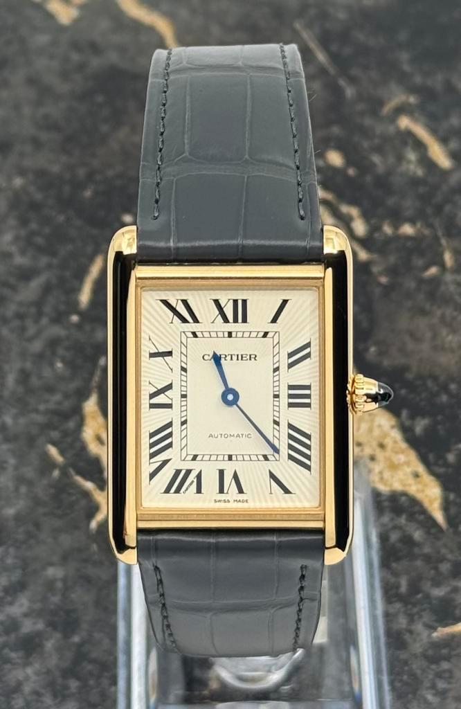 Cartier Tank Louis Cartier XL - Yellow Gold - WGTA0357, Sieraden, Tassen en Uiterlijk, Horloges | Heren, Polshorloge, Nieuw