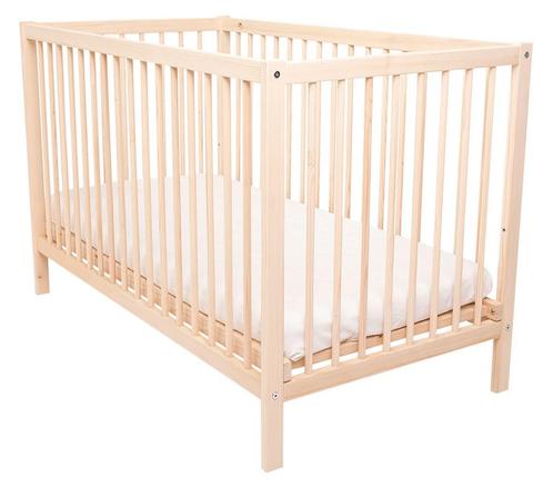 Kukka 60 x 120 cm Houten Ledikant NTR410, Kinderen en Baby's, Kinderkamer | Complete kinderkamers, Nieuw, Verzenden