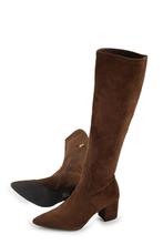 Nelson Laarzen in maat 40 Bruin | 10% korting, Kleding | Dames, Schoenen, Hoge laarzen, Bruin, Verzenden, Zo goed als nieuw