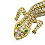 Broche - 18 karaat Geel goud, Exclusieve 18K geelgouden, Sieraden, Tassen en Uiterlijk, Antieke sieraden