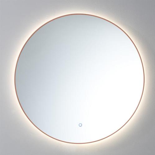 Spiegel Sanilux Rond Met LED Verlichting 3 Kleuren, Doe-het-zelf en Verbouw, Sanitair, Bad, Nieuw, Ophalen of Verzenden